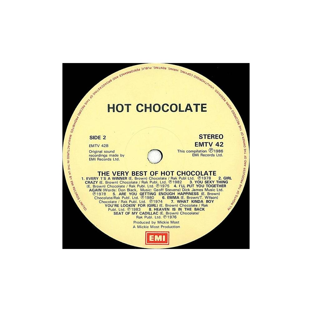 HOT CHOCOLATE - THE VERY BEST OF | VINILO USADO
