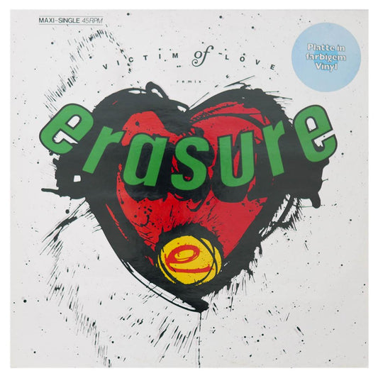 ERASURE  - VICTIMS OF LOVE (YELLOW VINYL) | 12" MAXI SINGLE USADO