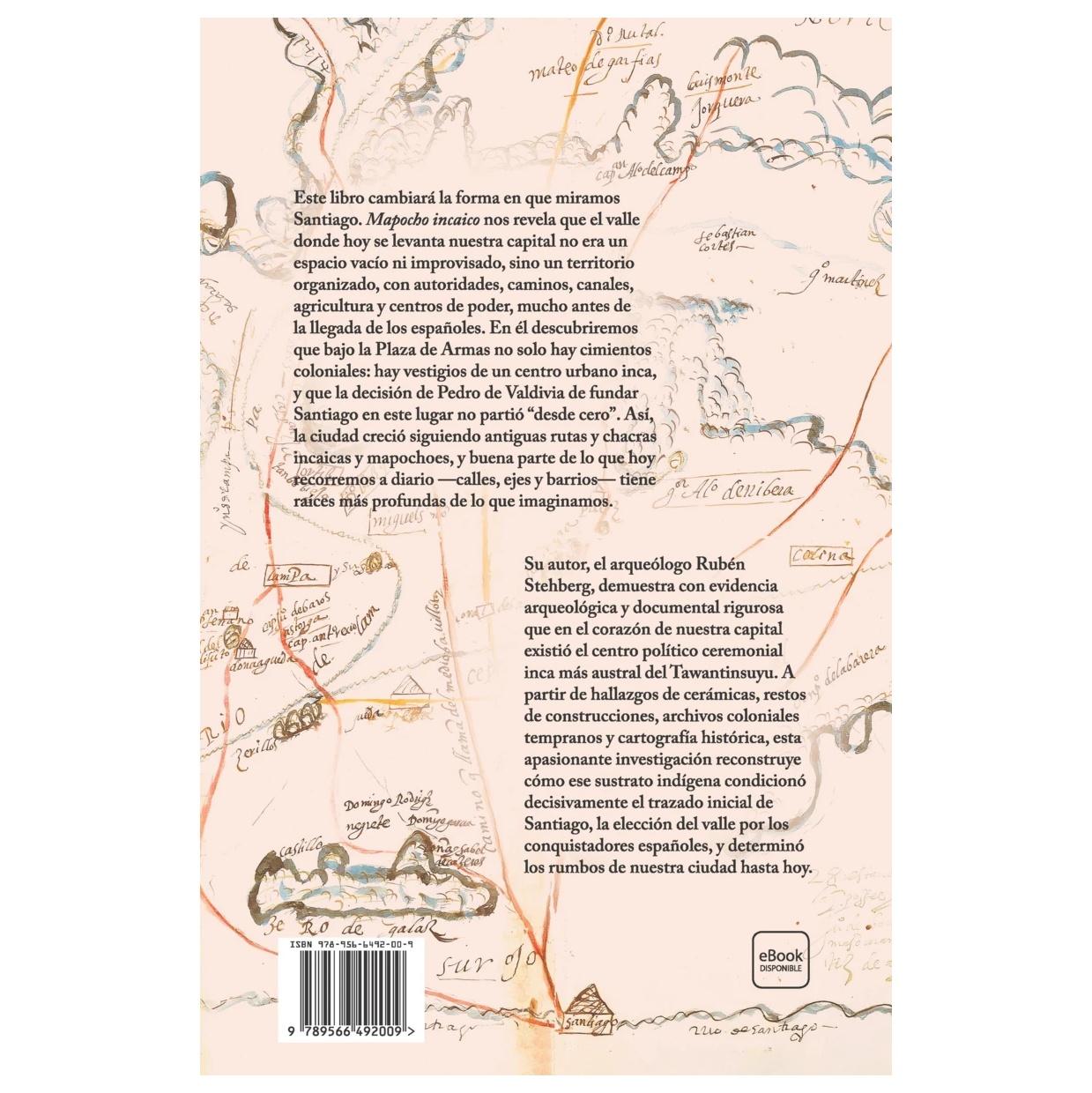 MAPOCHO INCAICO (TAPA RÚSTICA) - RUBÉN STEHBERG | LIBRO
