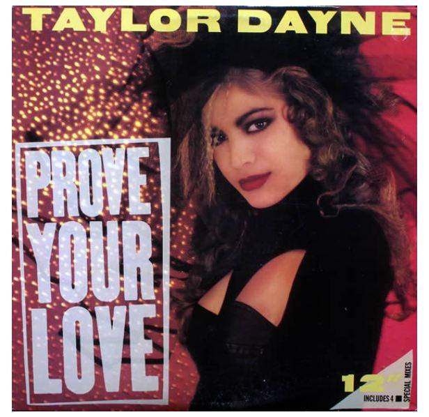 TAYLOR DAYNE - PROVE YOUR LOVE | 12 MAXI SINGLE USADO