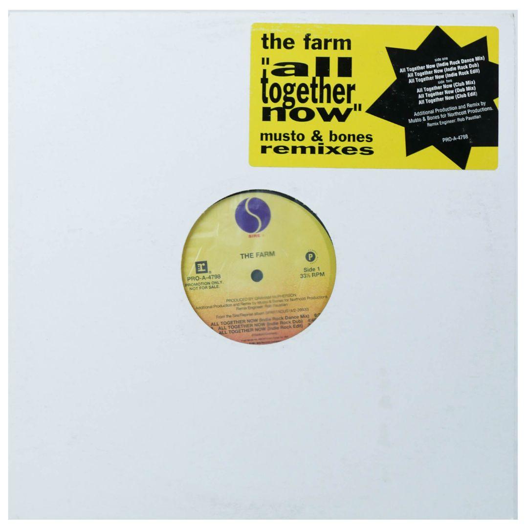 THE FARM - ALL TOGETHER NOW | 12" MAXI SINGLE USADO