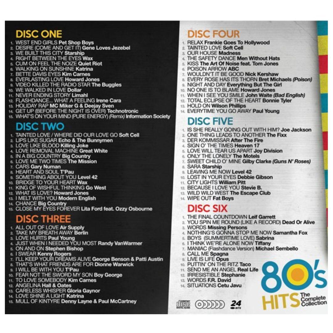 80"S HITS - 80"S HITS BOX SET (6CD) | CD