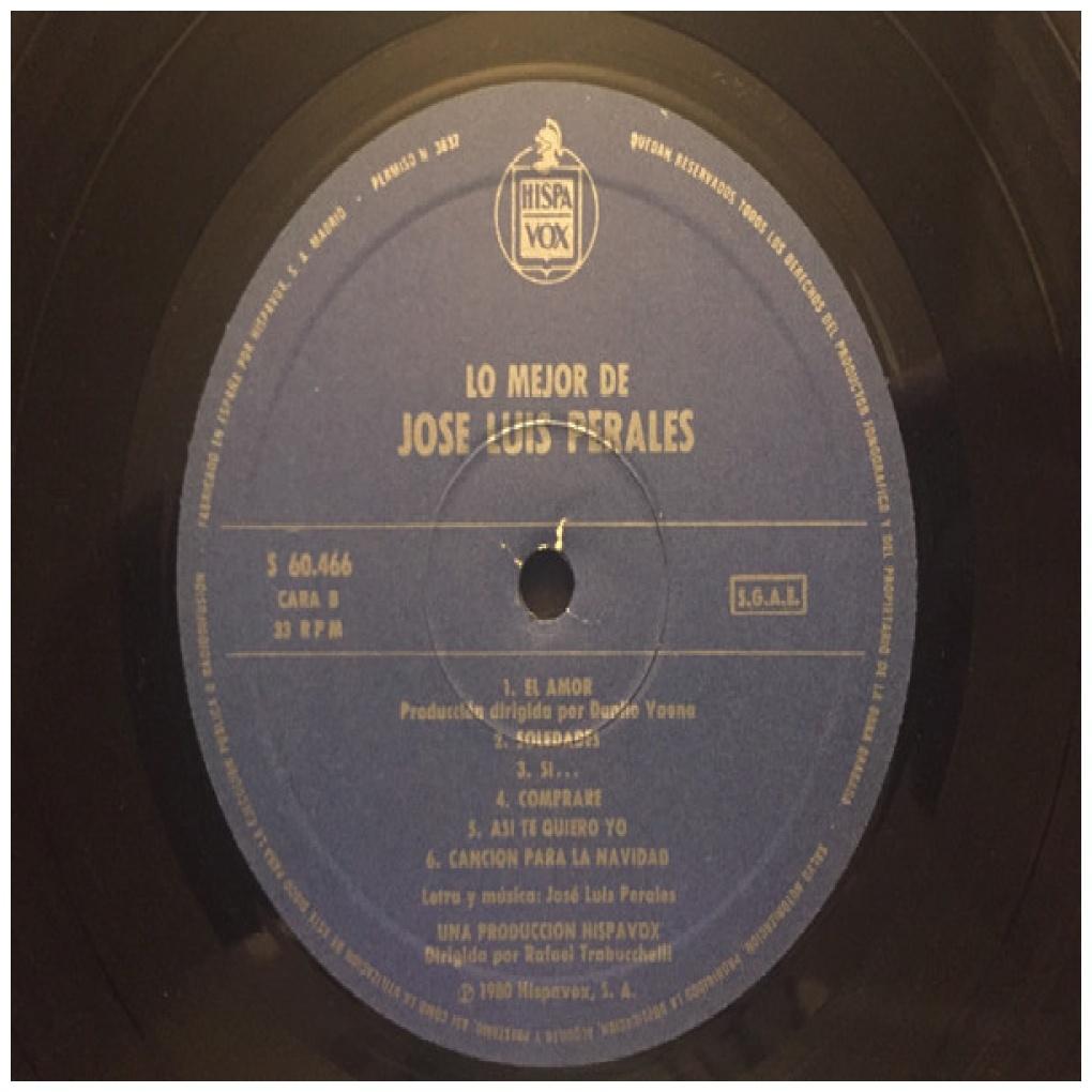 JOSE LUIS PERALES - LO MEJOR DE | VINILO USADO