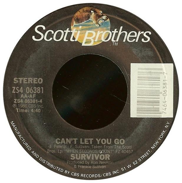 SURVIVOR - IS THIS LOVE | 7" SINGLE USADO