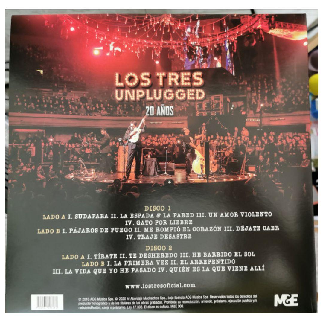 LOS TRES - UNPLUGGED 20 ANOS (2LP) | VINILO