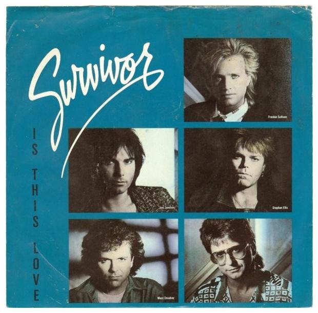 SURVIVOR - IS THIS LOVE | 7" SINGLE USADO