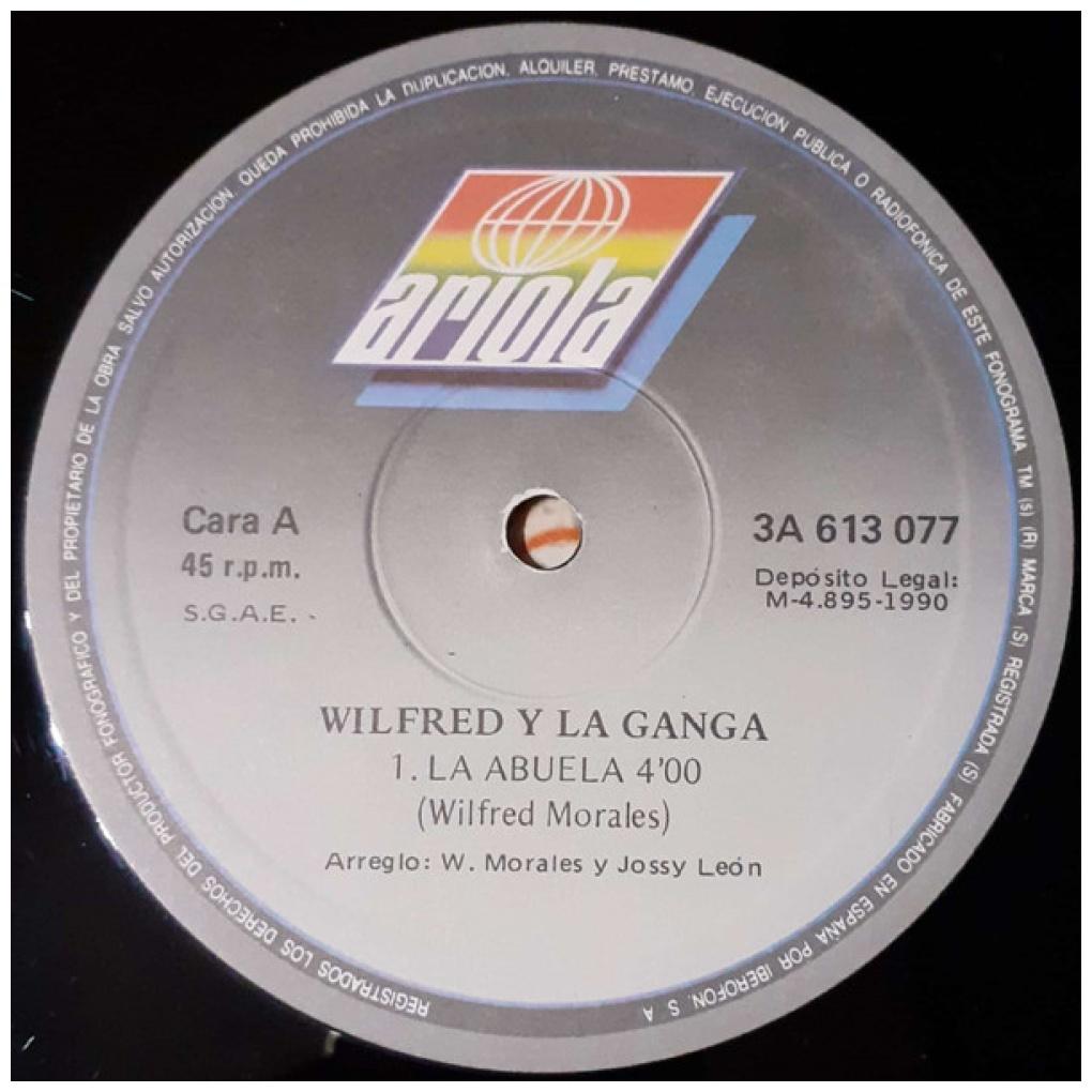 WILFRED Y LA GANGA - LA ABUELA | 12" MAXI SINGLE VINILO USADO