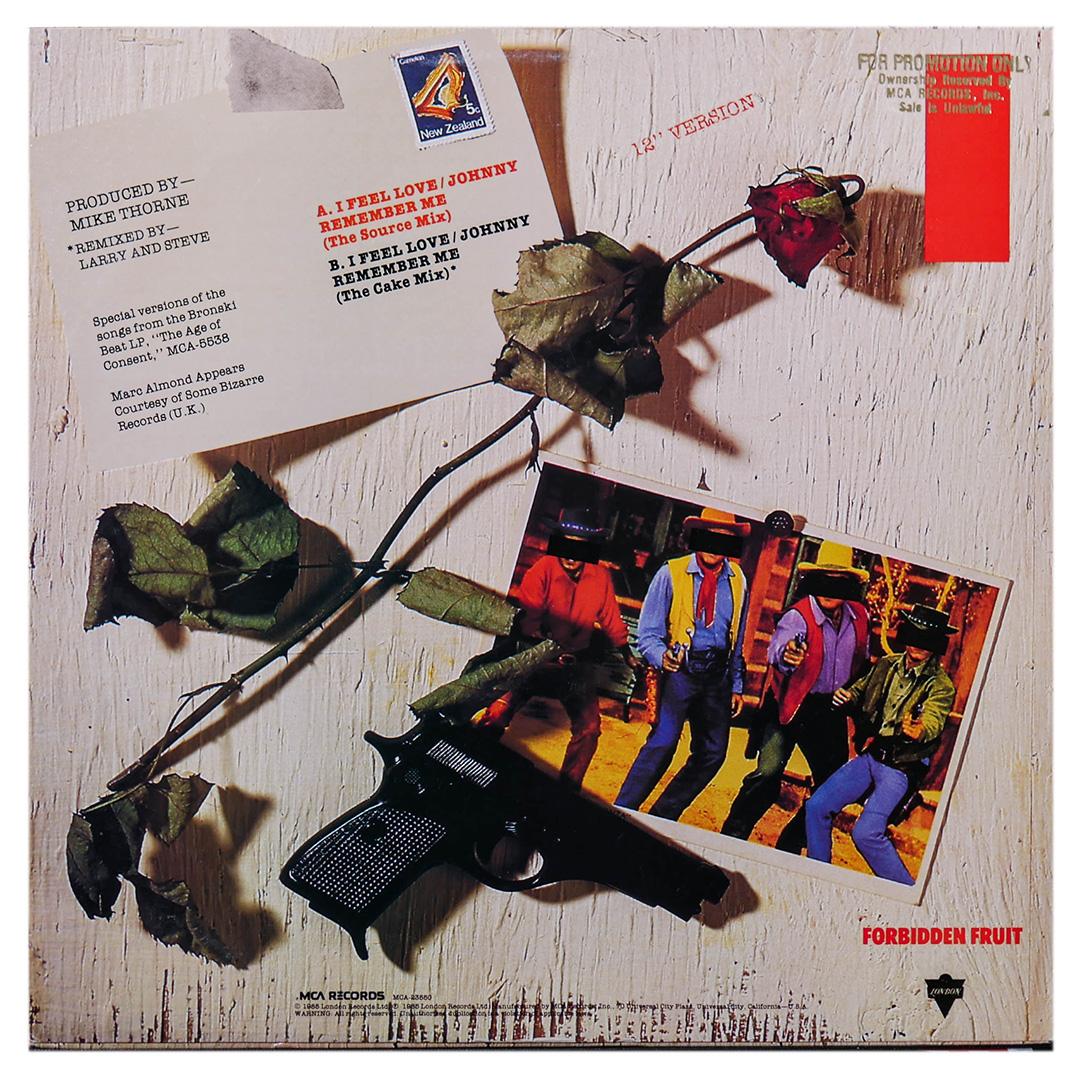 BRONSKI BEAT FT. MARC ALMOND - I FEEL LOVE | 12 MAXI SINGLE USADO