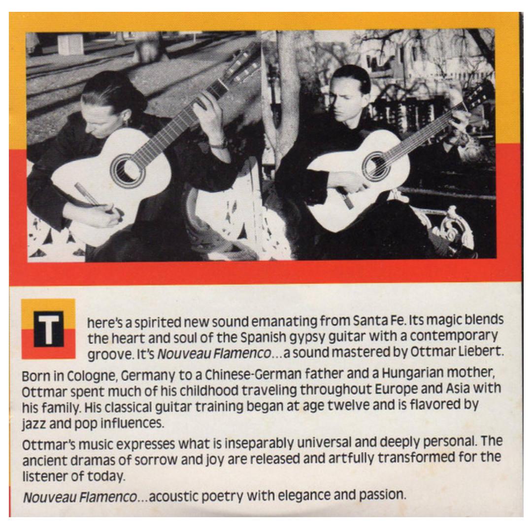 OTTMAR LIEBERT - NOUVEAU FLAMENCO | CD USADO