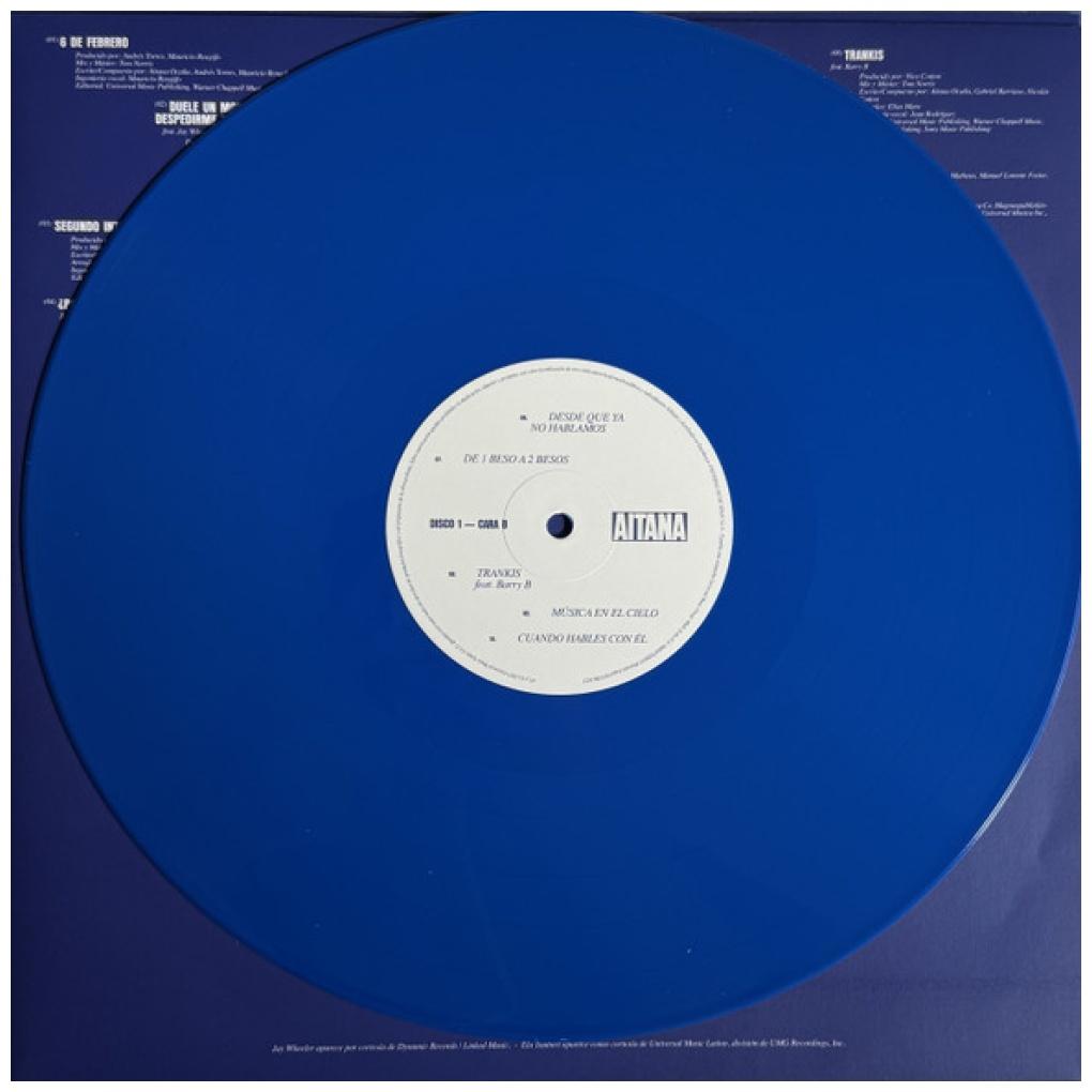 AITANA - CUARTO AZUL (BLUE VINYL)) | VINILO