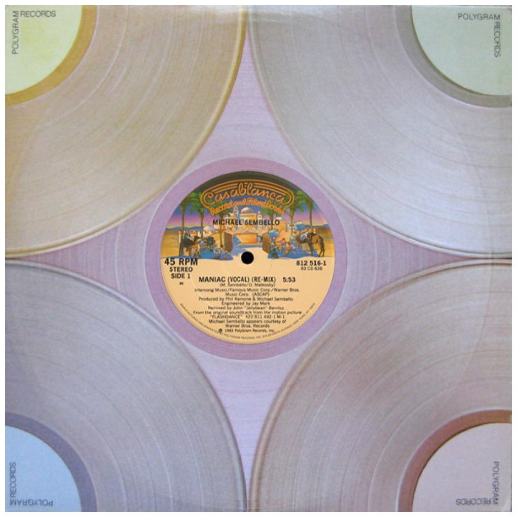 MICHAEL SEMBELLO - MANIAC | 12'' MAXI SINGLE USADO