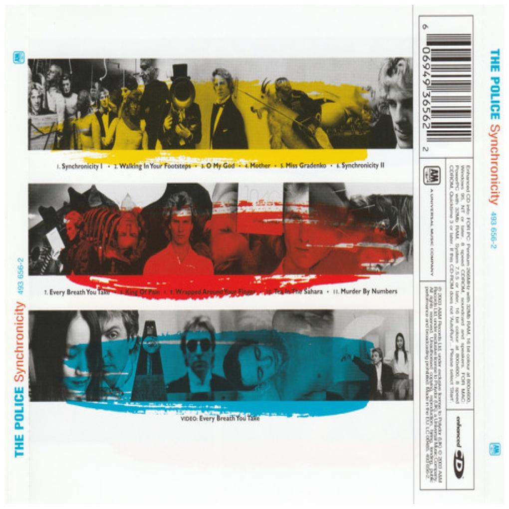 POLICE - SYNCHRONICITY (BONUS: VIDEO EVERY BREATH YOU TAKE) | CD