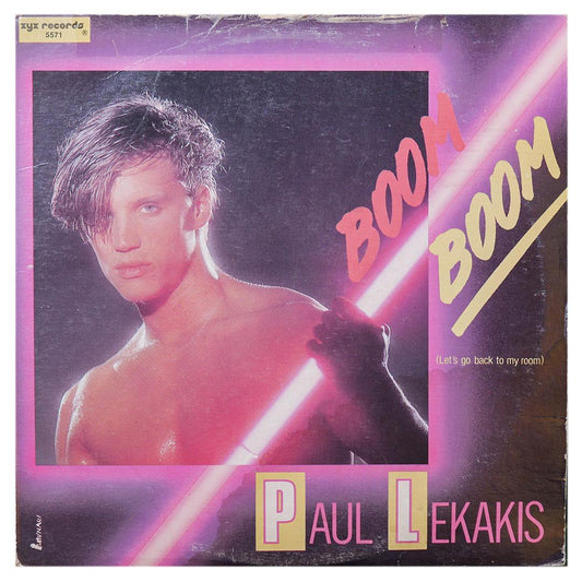 PAUL LEKAKIS - BOOM BOOM | 12" MAXI SINGLE USADO