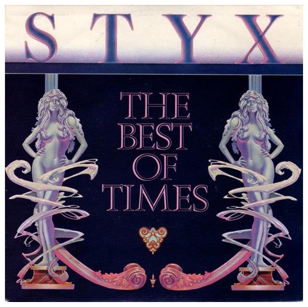 STYX - THE BEST OF TIMES | 7 SINGLE VINILO USADO