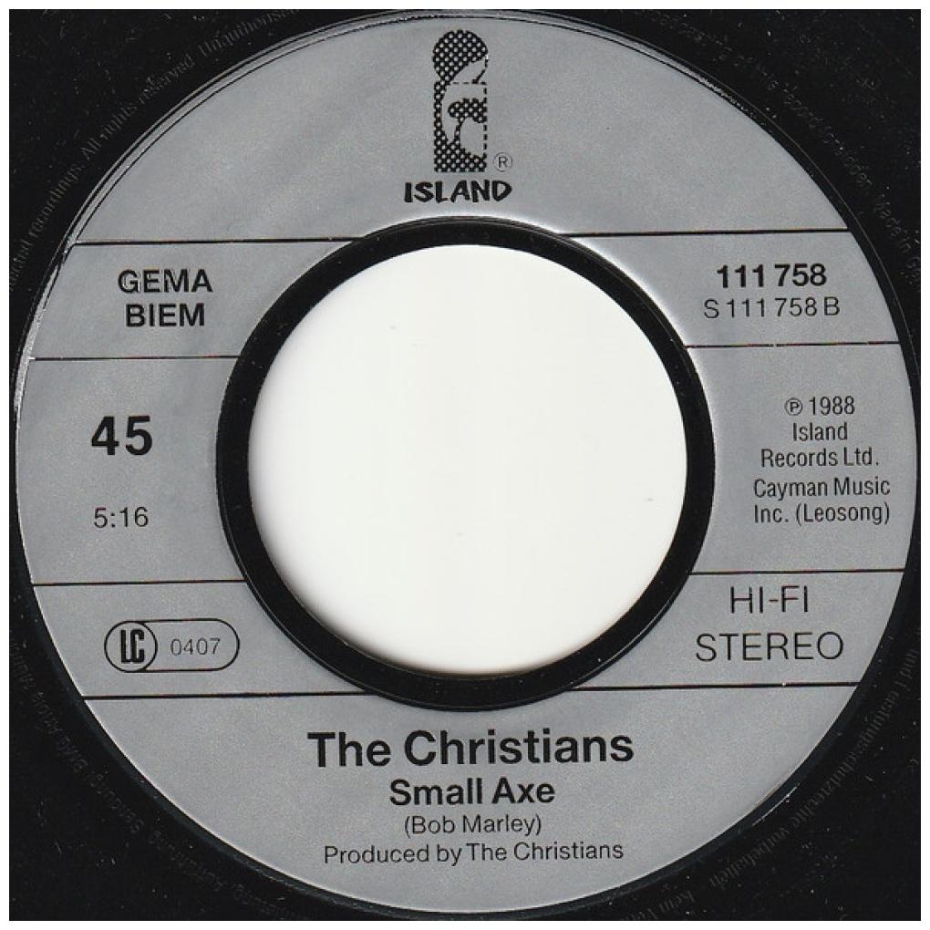 THE CHRISTIANS - HARVEST FOR THE WORLD | 7" SINGLE USADO