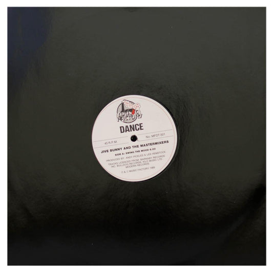 JIVE BUNNY & THE MASTERMIXERS - SWING THE MOOD | 12" MAXI SINGLE USADO