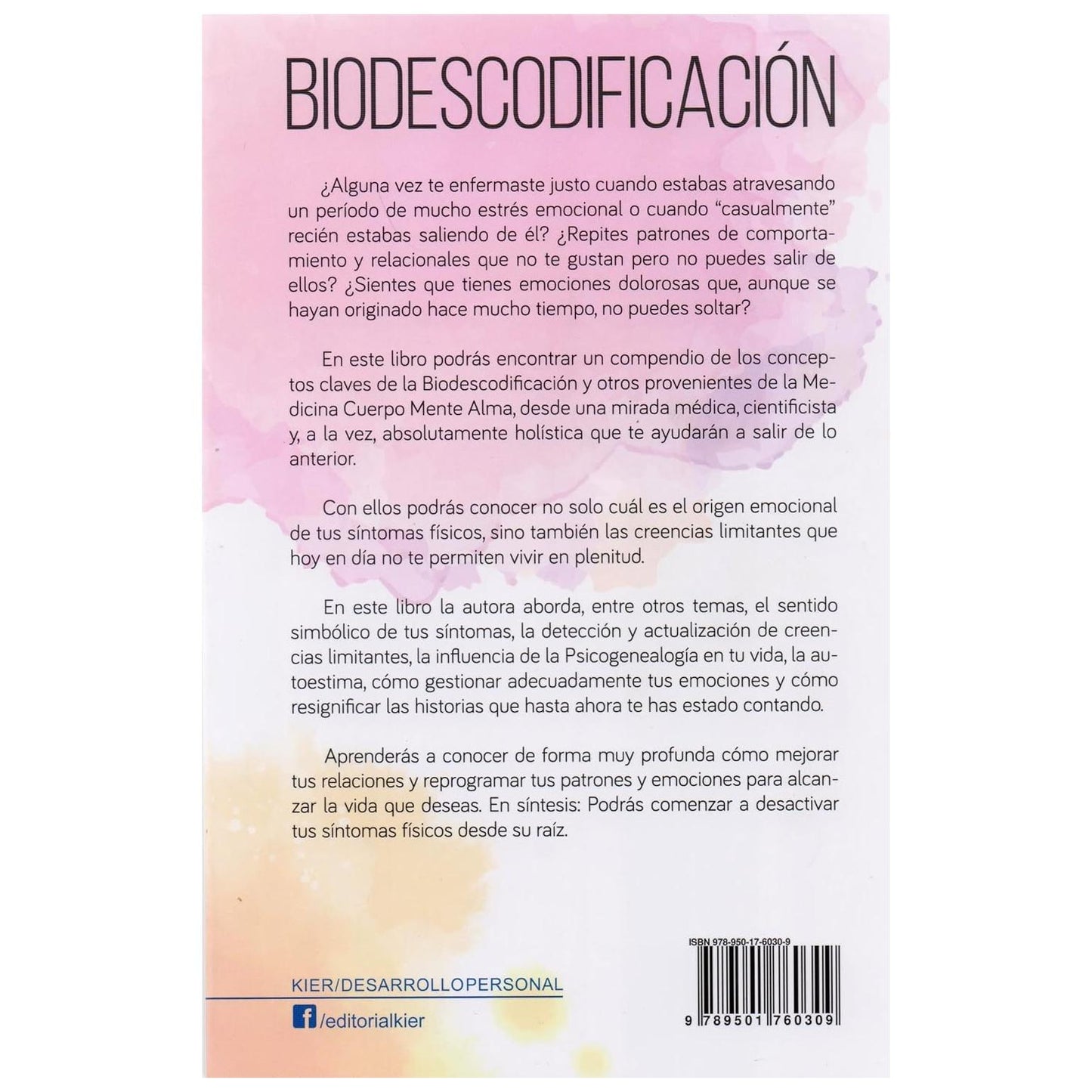 BIODESCODIFICACIÓN (RÚSTICA) - NADIA GIRAUDO | LIBRO
