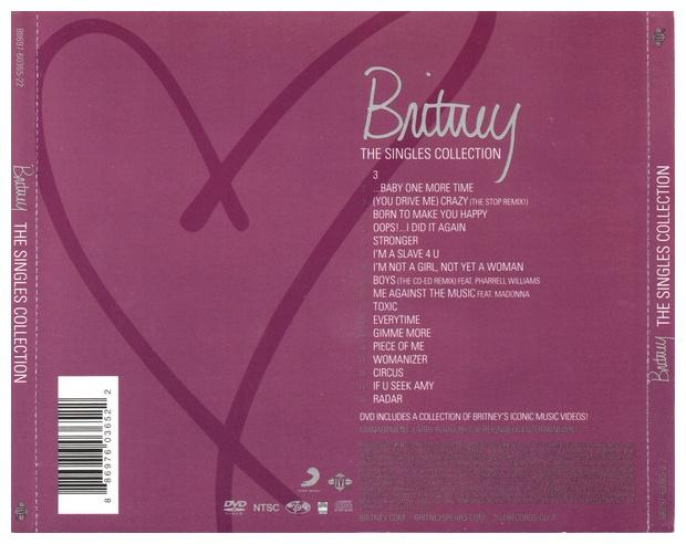BRITNEY SPEARS - THE SINGLES COLLECTIONS (CD+DVD) | CD