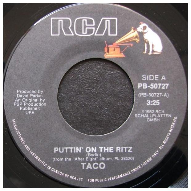 TACO - PUTTIN ON THE RITZ | 7" SINGLE VINILO USADO