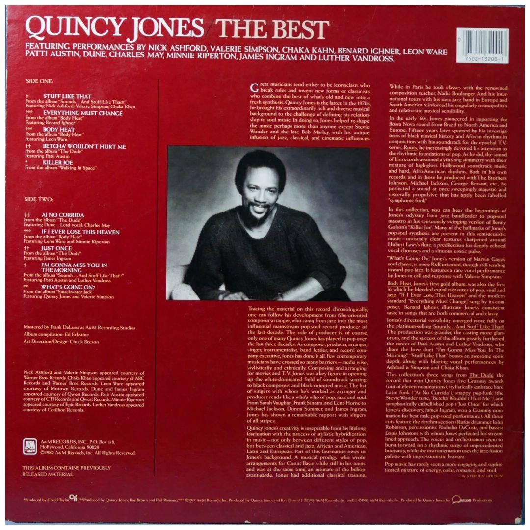QUINCY JONES - THE BEST | VINILO USADO