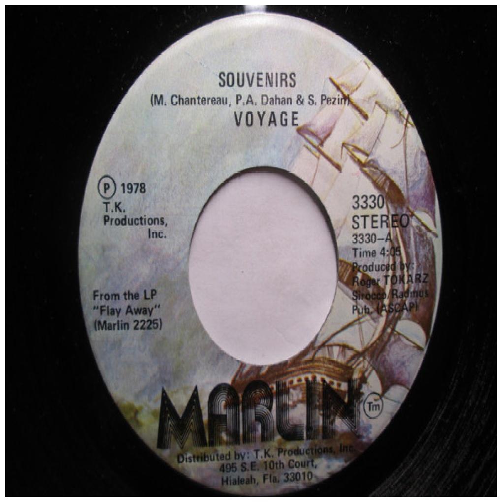 VOYAGE - SOUVENIRS | 7" SINGLE USADO
