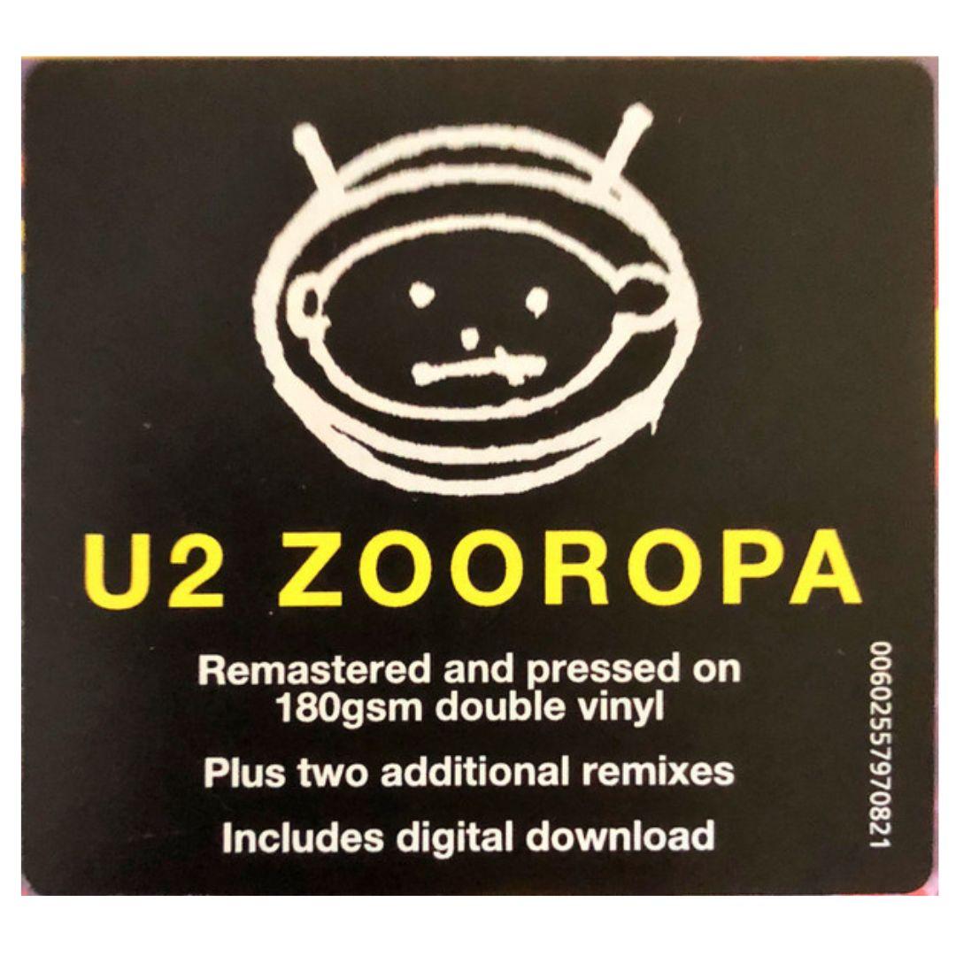 U2 - ZOOROPA (2LP) | VINILO