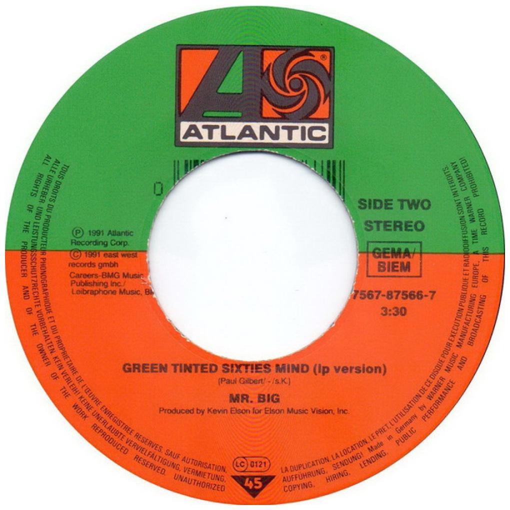 MR. BIG - TO BE WITH YOU | 7" SINGLE USADO