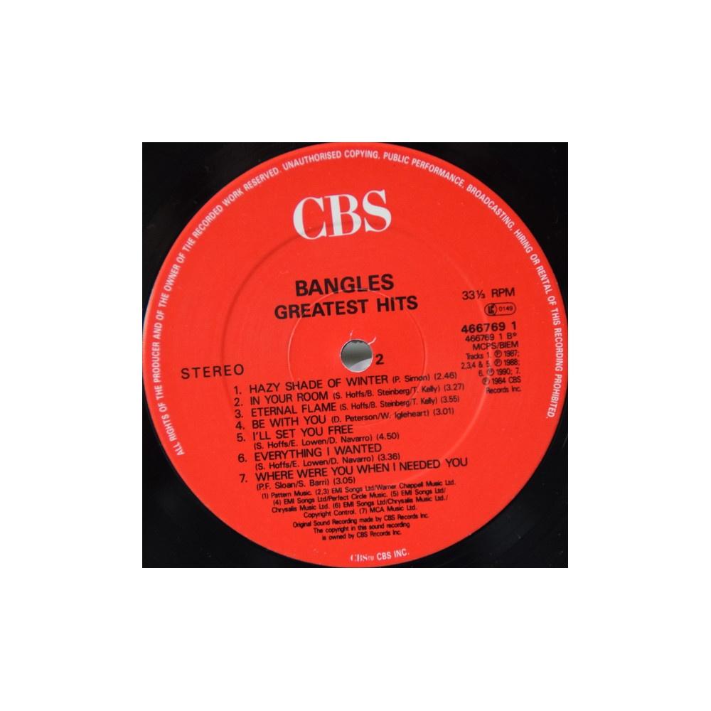 BANGLES - GREATEST HITS | VINILO USADO
