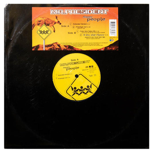 MR. PRESIDENT - HAPPY PEOPLE | 12" MAXI SINGLE USADO