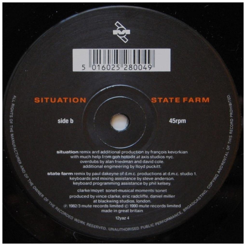 YAZOO - SITUATION (REMIX) | 12'' MAXI SINGLE USADO