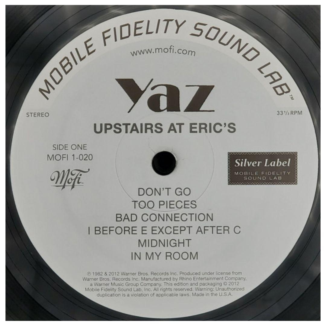 YAZOO - UPSTAIRS AT ERIC S (LTD EDITION) | VINILO