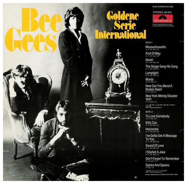 BEE GEES - GOLDENE SERIE: INTERNATIONAL | VINILO USADO