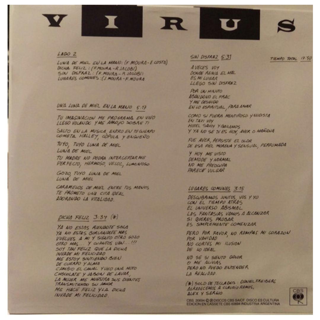 VIRUS - LOCURA | VINILO