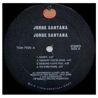 JORGE SANTANA - JORGE SANTANA | VINILO