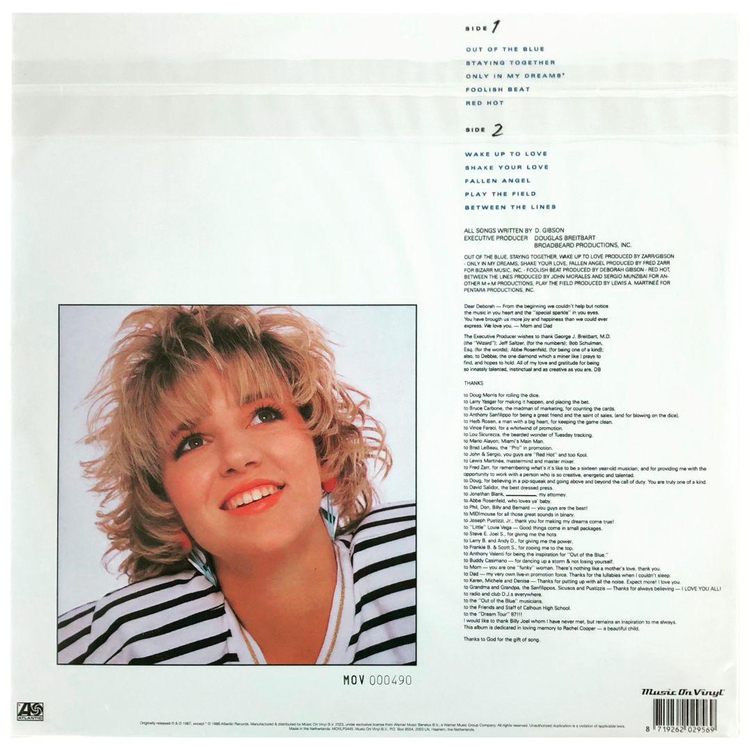 DEBBIE GIBSON - OUT OF THE BLUE (WHITE VINYL) | VINILO