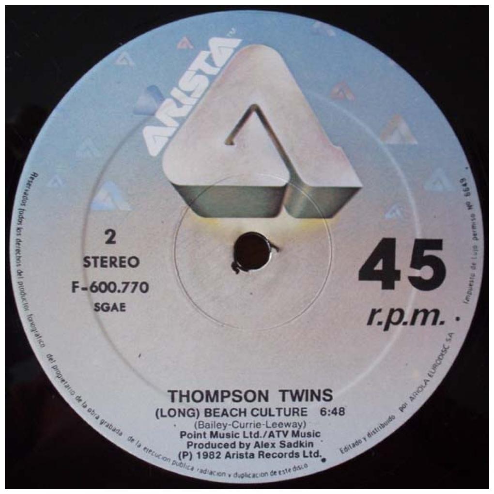 THOMPSON TWINS - LIES | 12'' MAXI SINGLE USADO