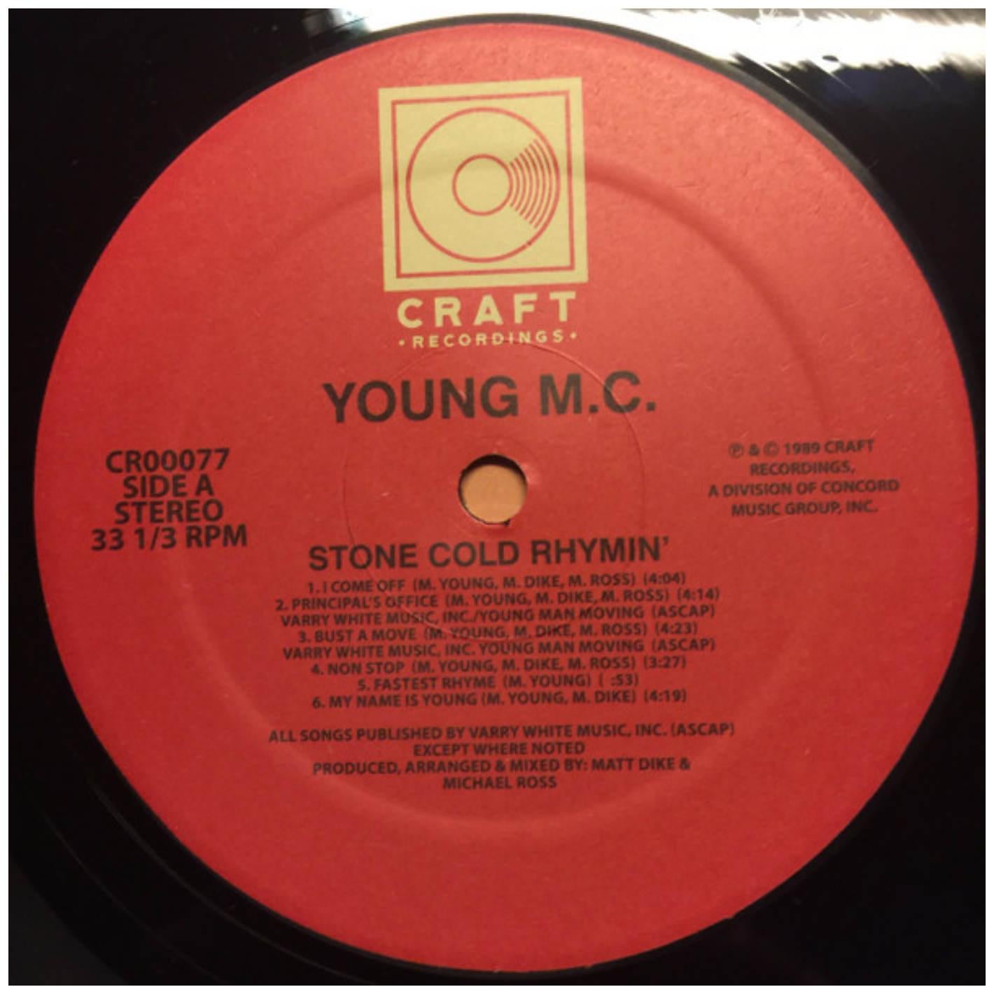 YOUNG MC - STONE COLD RHYMIN | VINILO