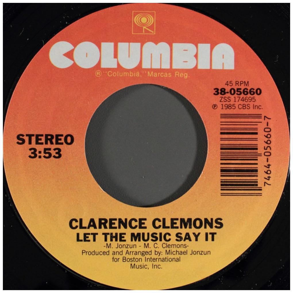 CLARENCE CLEMONS AND JACKSON BROWNE - YOU'RE A FRIEND OF MINE | 7" SINGLE USADO