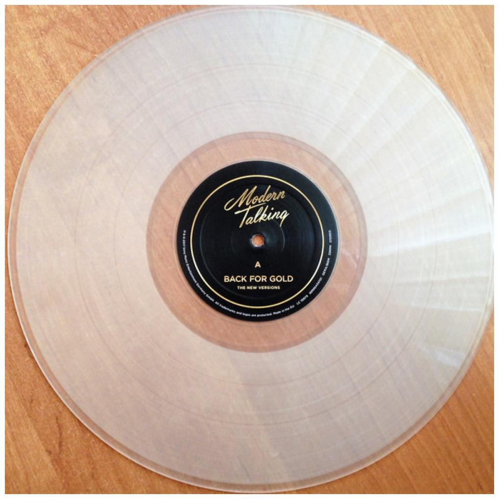 MODERN TALKING - BACK FOR GOLD | VINILO