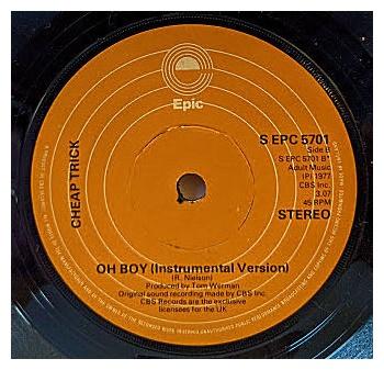 CHEAP TRICK - I WANT YOU TO WANT ME | 7 SINGLE VINILO USADO
