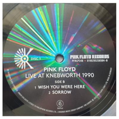 PINK FLOYD - LIVE AT LIVE AT KNEBWORTH 1990 (2LP) | VINILO