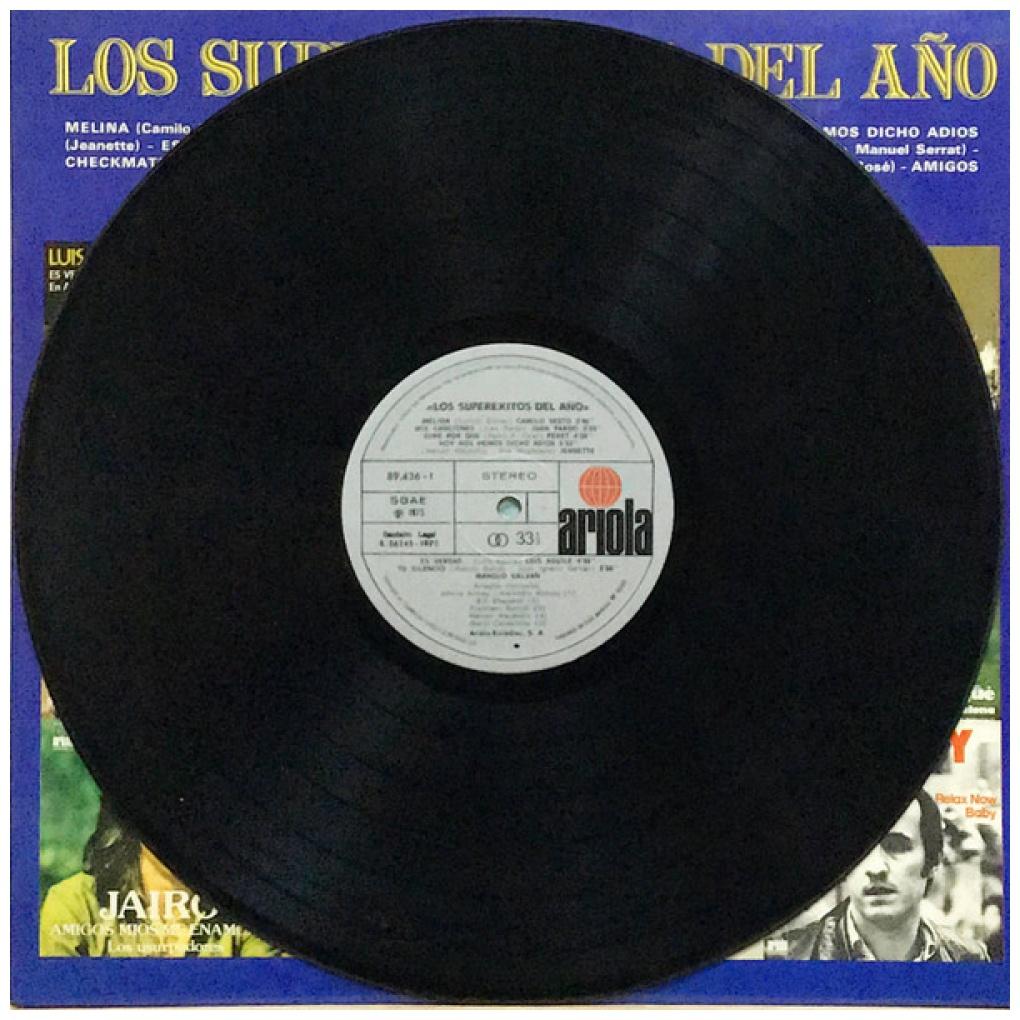 LOS SUPEREXITOS DEL AÑO - VARIOS ARTISTAS | VINILO USADO