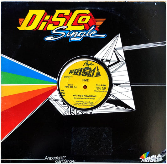 LIME - YOU RE MY MAGICIAN/YOUR LOVE | 12" MAXI SINGLE USADO