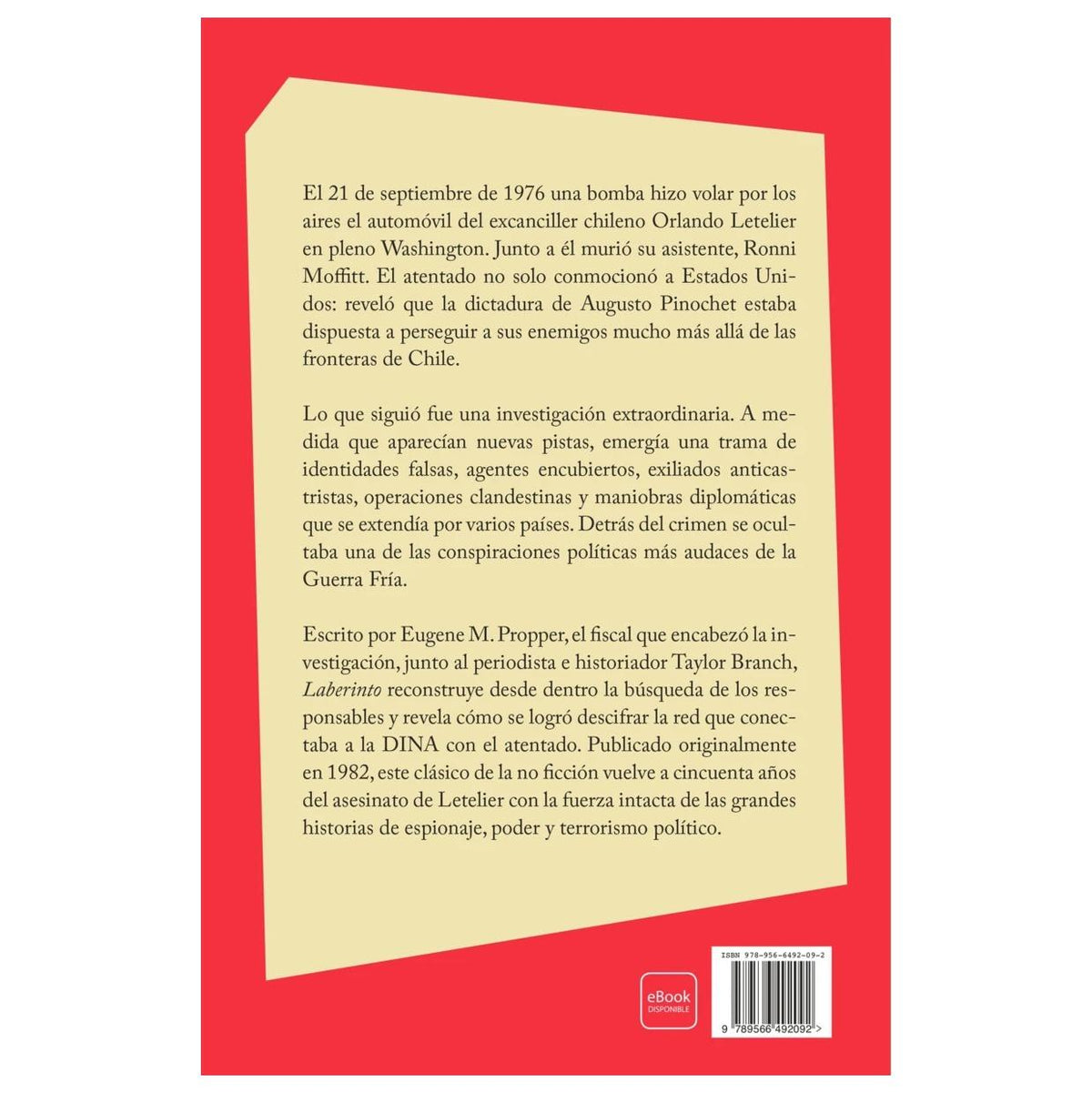 LABERINTO (TAPA RÚSTICA) - EUGENE M. PROPPER | LIBRO
