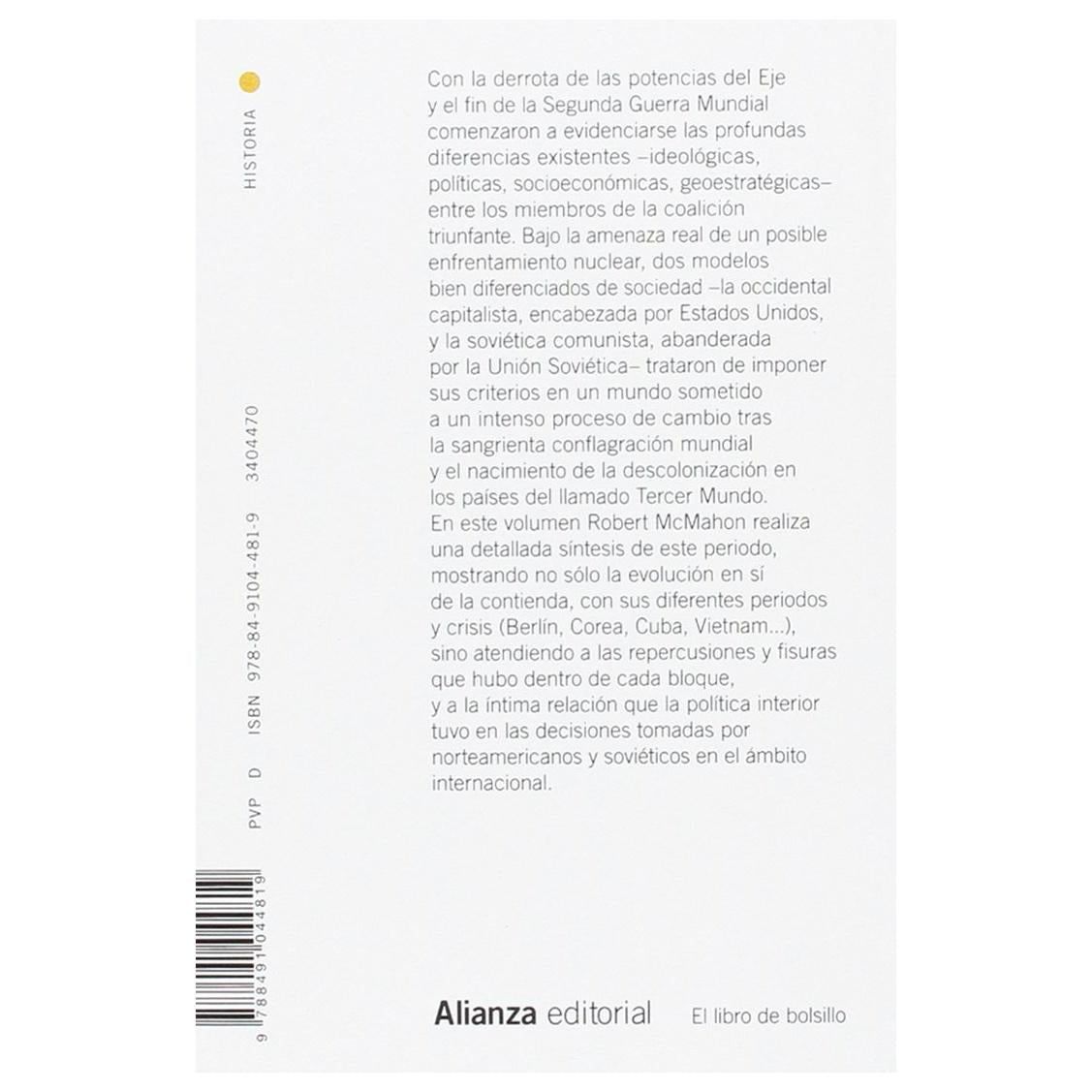 LA GUERRA FRÍA (TAPA RÚSTICA) - ROBERT MCMAHON | LIBRO