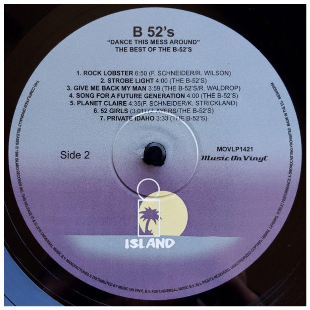 B52S - DANCE THIS MESS AROUND THE BEST | VINILO