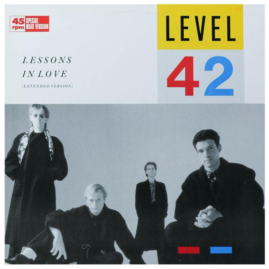 LEVEL 42 - LESSON IN LOVE | 12" MAXI SINGLE USADO