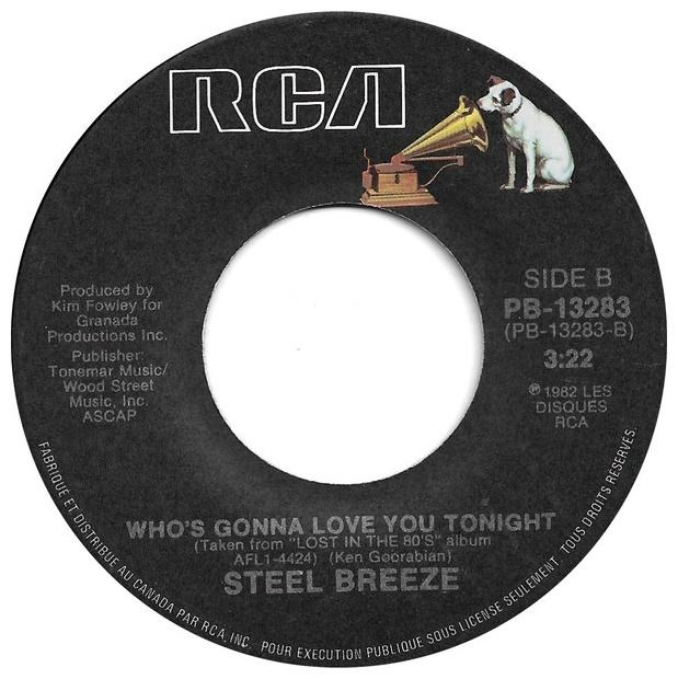 STEEL BREEZE - YOU DON T WANT ME ANYMORE | 7" SINGLE VINILO USADO
