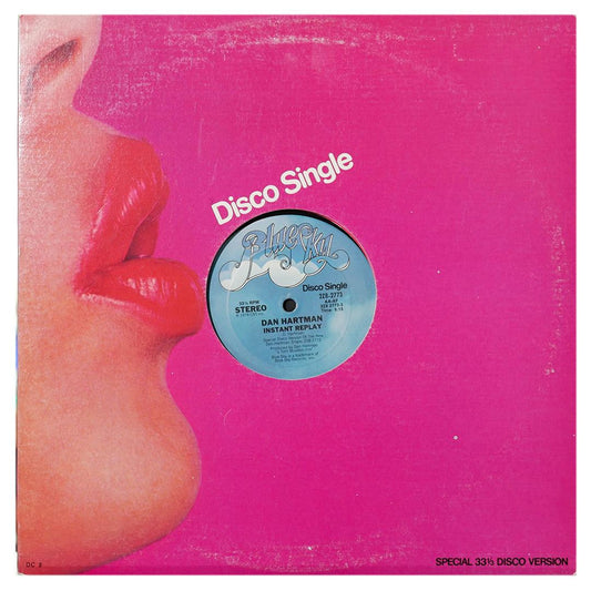 DAN HARTMAN - INSTANT REPLAY | 12" MAXI SINGLE USADO