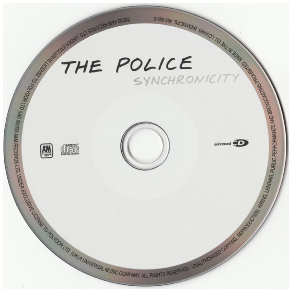 POLICE - SYNCHRONICITY (BONUS: VIDEO EVERY BREATH YOU TAKE) | CD
